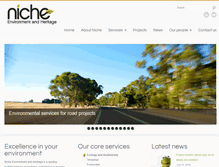 Tablet Screenshot of niche-eh.com